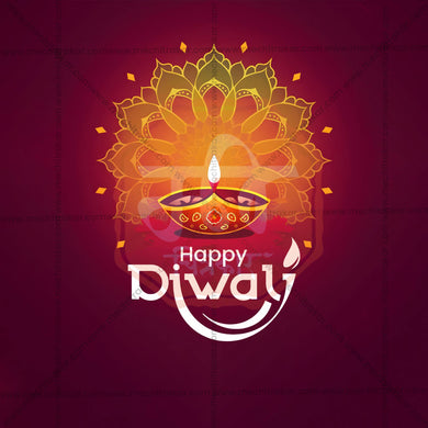 Diwali Social Media Template | English PSD & JPG | Me Chitrakar 1024-10