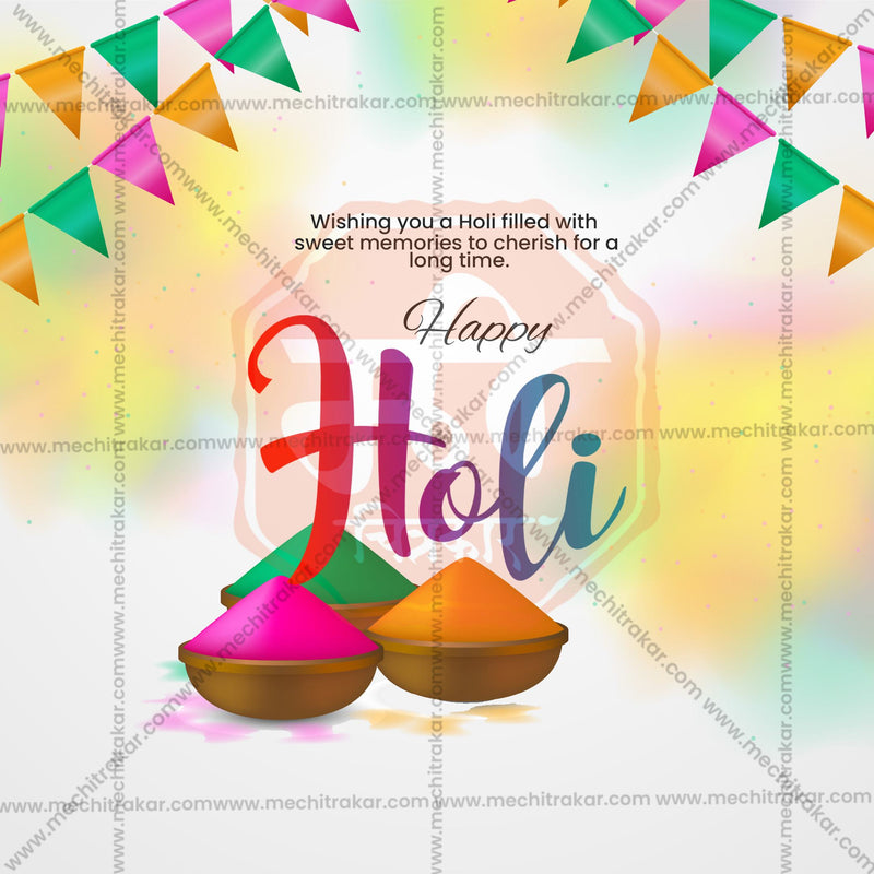 Load image into Gallery viewer, Holi Social Media Templates | 10 PSD Bundle No.1 (English) | Me Chitrakar-0325
