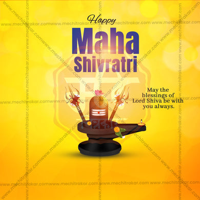 Mahashivratri Social Media Template | English PSD | Me Chitrakar 0225-3