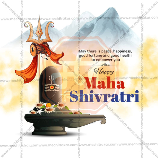 Mahashivratri Social Media Template | English PSD | Me Chitrakar 0225-4