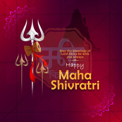 Mahashivratri Social Media Template | English PSD | Me Chitrakar 0225-9