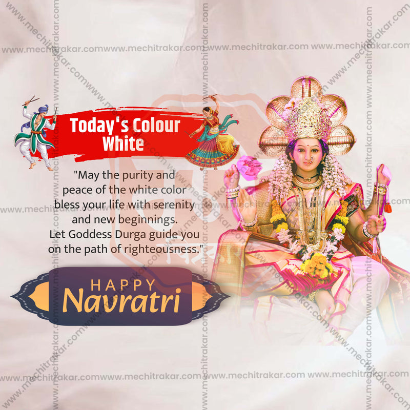 Load image into Gallery viewer, Navratri 9 Colors Social Media PSD &amp; JPG Bundle No:1 | (10 PSD &amp; 10 JPG): English Templates
