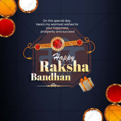 Professional Raksha Bandhan Template Design in Marathi, Hindi, and English - High-Quality Editable PSD and JPG by Me Chitrakar