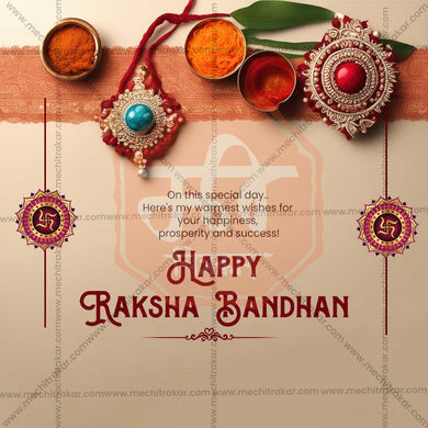 Premium Raksha Bandhan Festival Invitation in Marathi, Hindi, and English - Editable PSD and JPG by Me Chitrakar