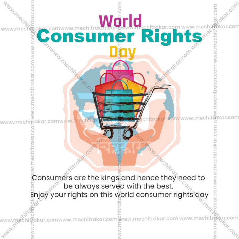 Load image into Gallery viewer, World Consumer Rights Day Social Media Templates | 10 PSD Bundle No.1 (English) | Me Chitrakar-0325
