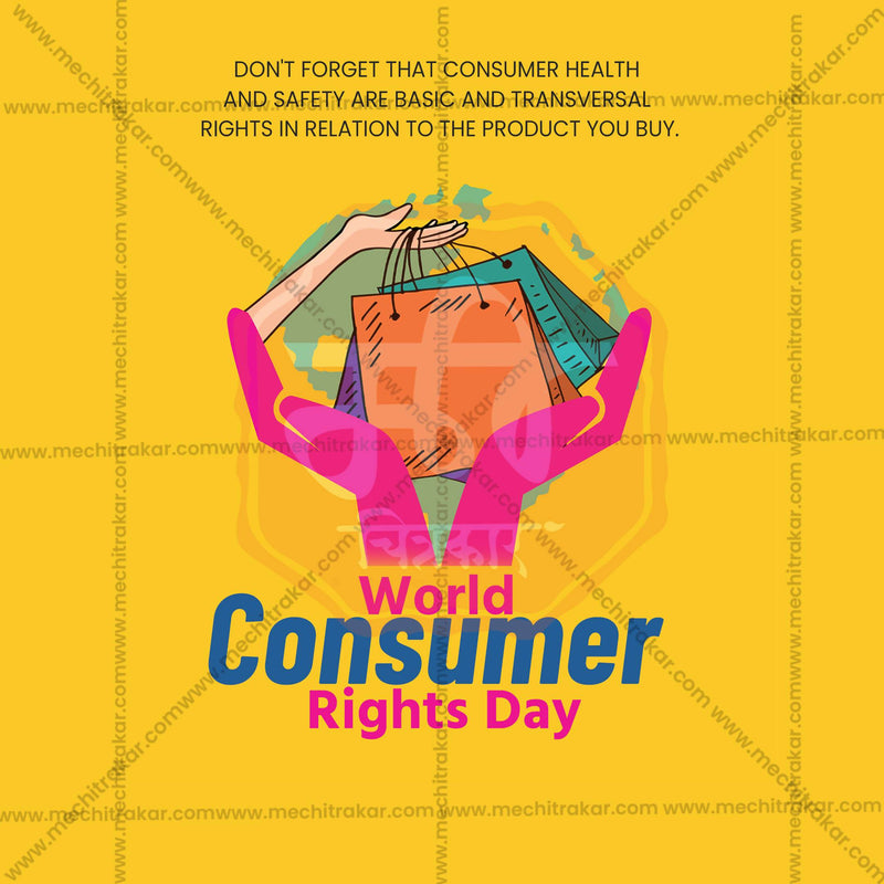 Load image into Gallery viewer, World Consumer Rights Day Social Media Templates | 10 PSD Bundle No.1 (English) | Me Chitrakar-0325
