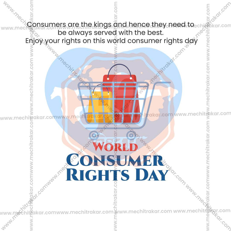 Load image into Gallery viewer, World Consumer Rights Day Social Media Templates | 10 PSD Bundle No.1 (English) | Me Chitrakar-0325
